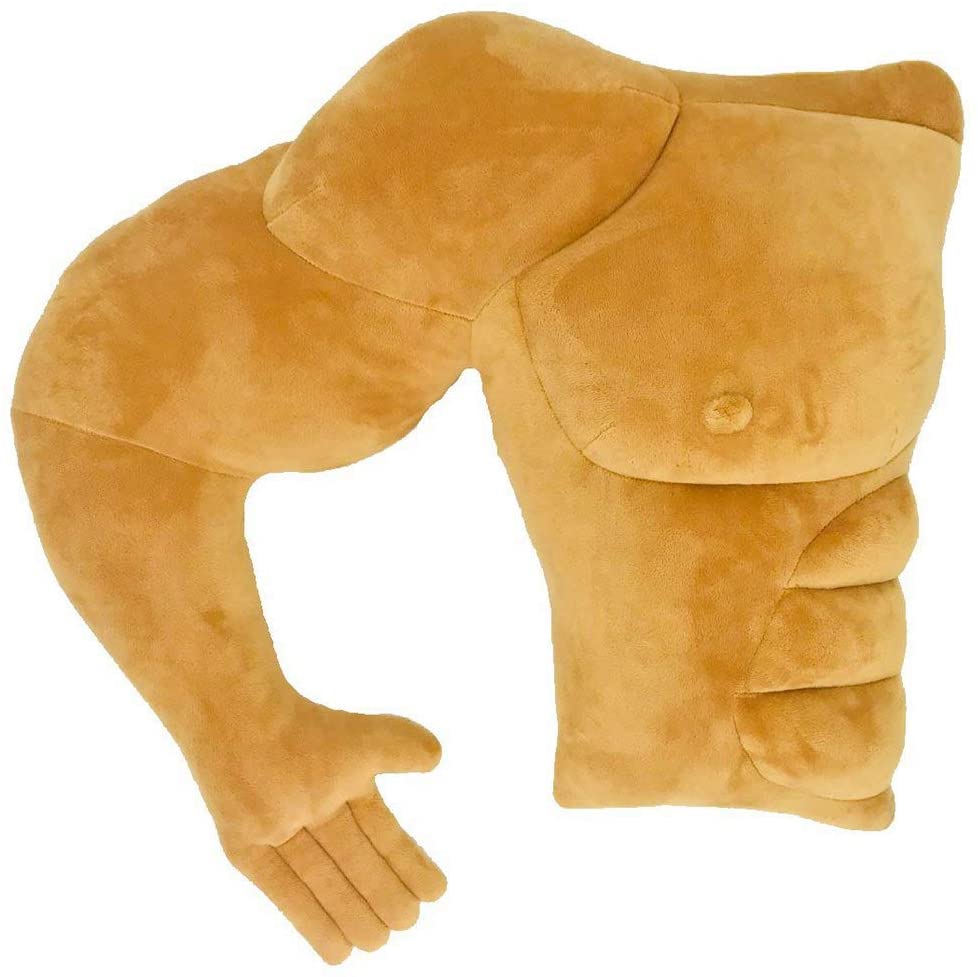 VACHICHI-Muscle-Man-Arm-Body-Pillow